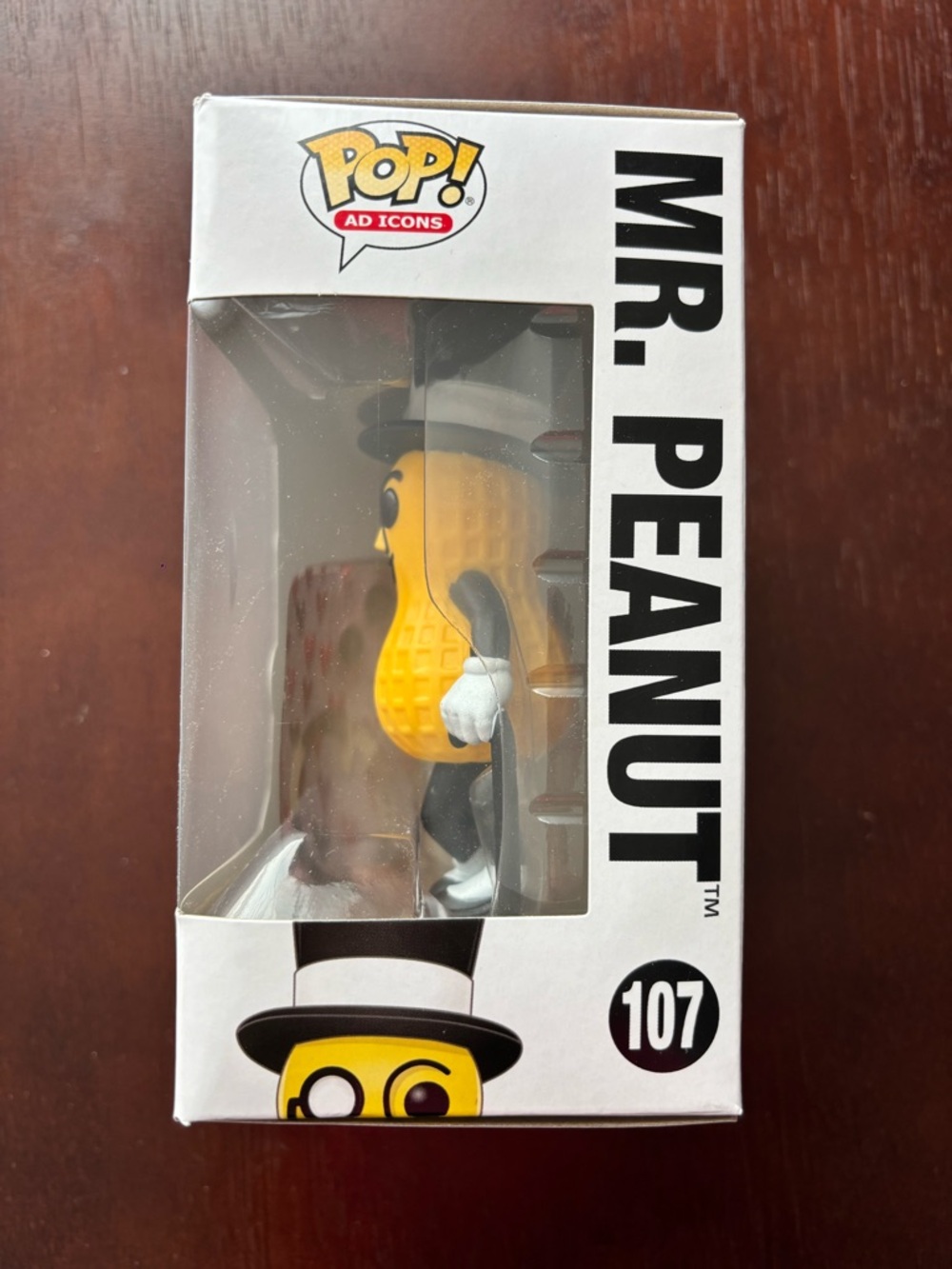 Funko POP Ad Icons: Planters - Mr. Peanut #107 - Picture 6 of 6
